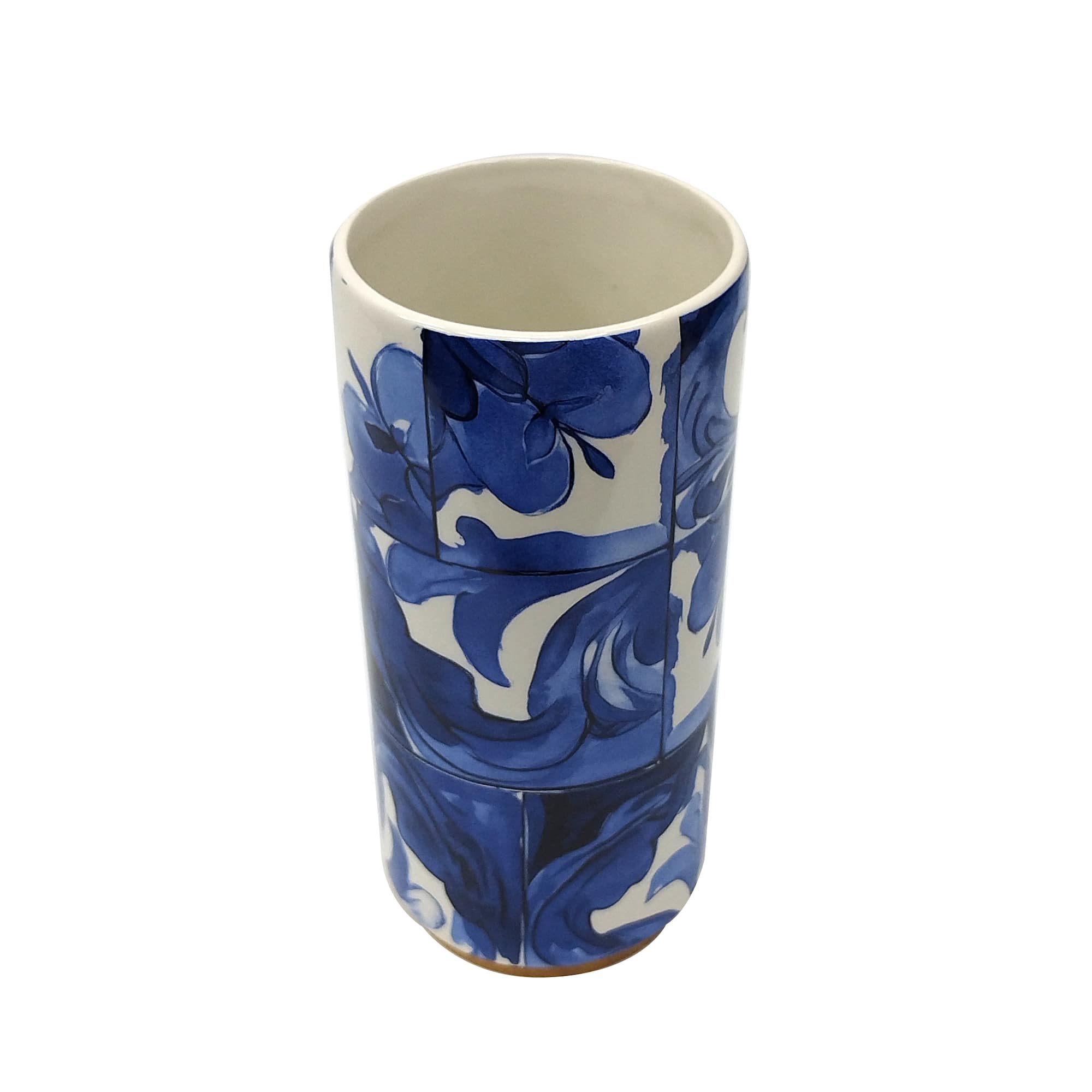 Tile Ceramic Vase by Ashland
